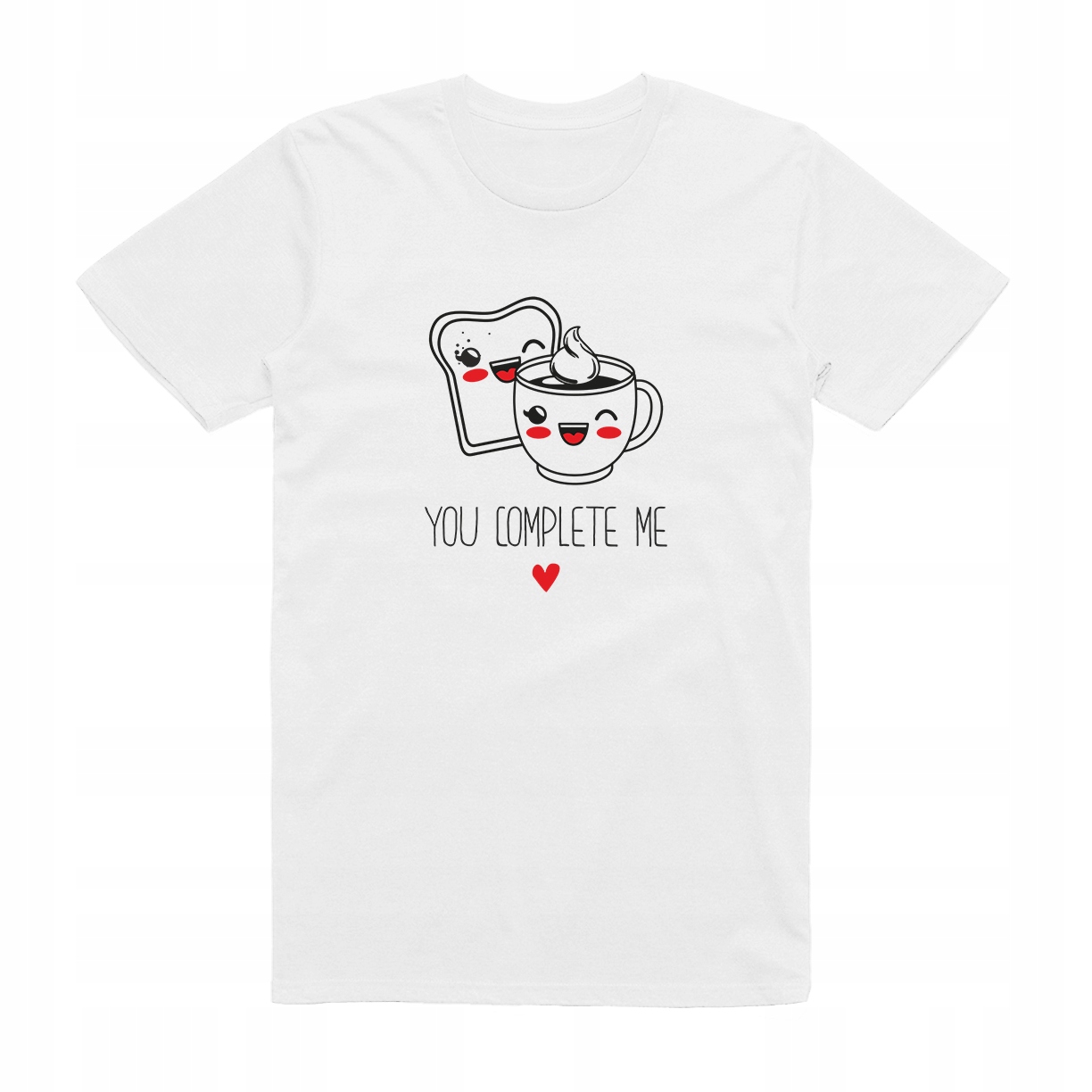 

L - Koszulka T-shirt You Complete Me Kawa Tost