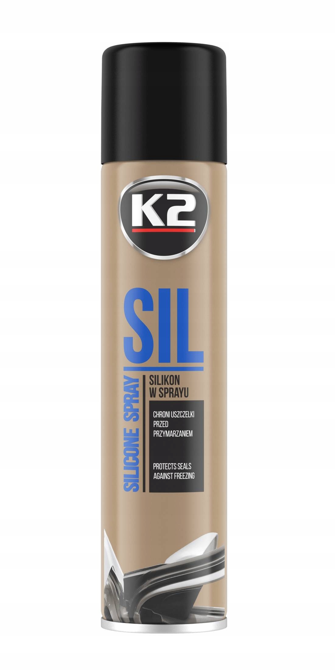 

Silikon w sprayu do konserwacji uszczelek K2 300ml