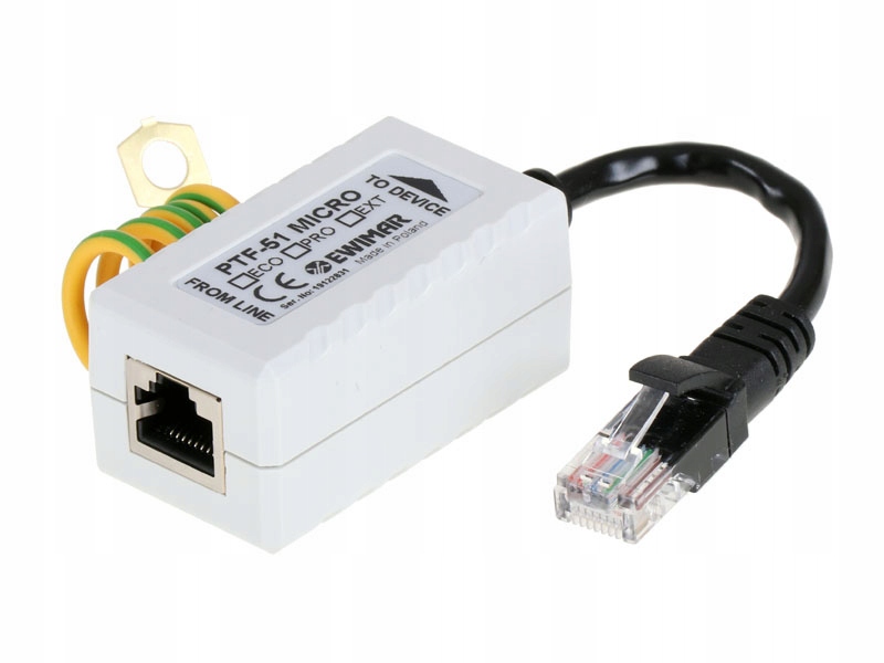 

Ogranicznik przepięć PTF-51-EXT/PoE/Micro v2