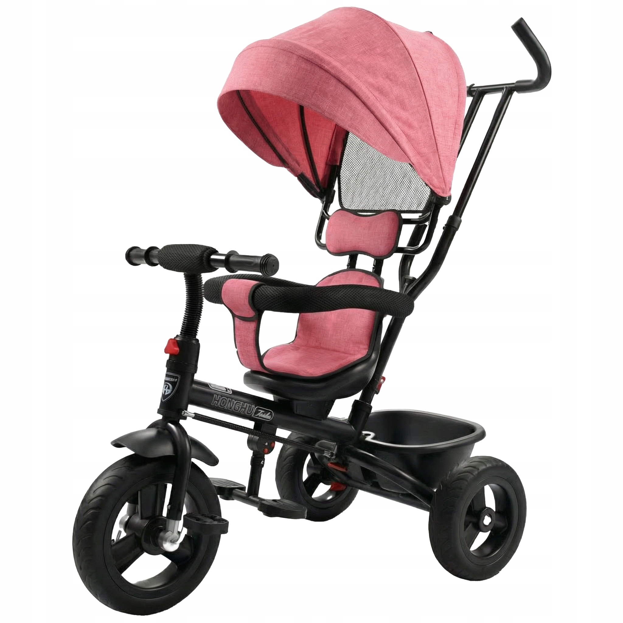 Rowerek Trójkołowy Z Rączką Dla Dzieci Dziecięcy Pchacz Multifunkcyjny 3w1