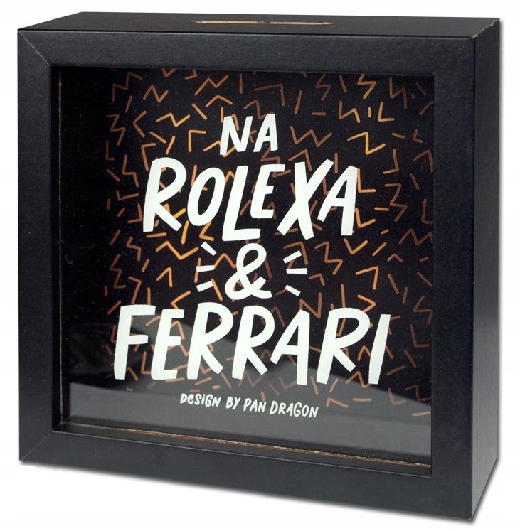 

Skarbonka Na Rolexa I Ferrari Oszczędności Gotówka