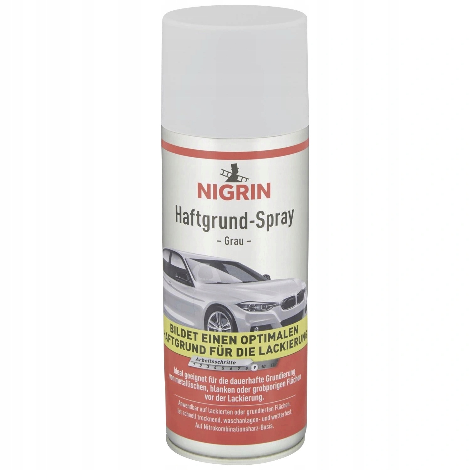 Nigrin Farba Podkładowa Podkład Gruntujący pod Lakier Spray 400 ml