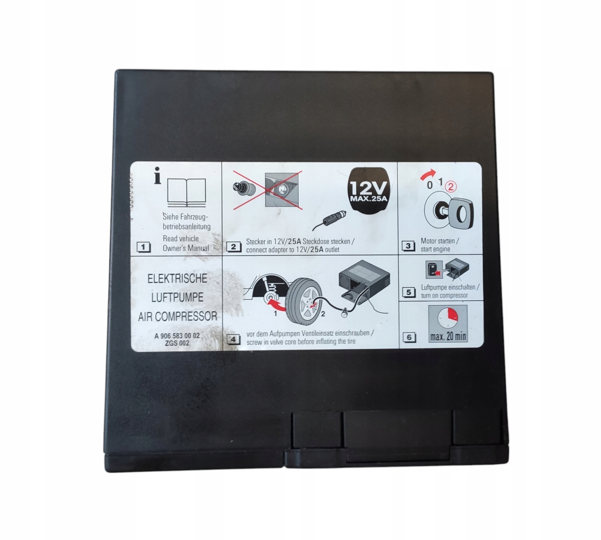 KOMPRESOR POMPKA MERCEDES BENZ SPRINTER W906 A9065830002