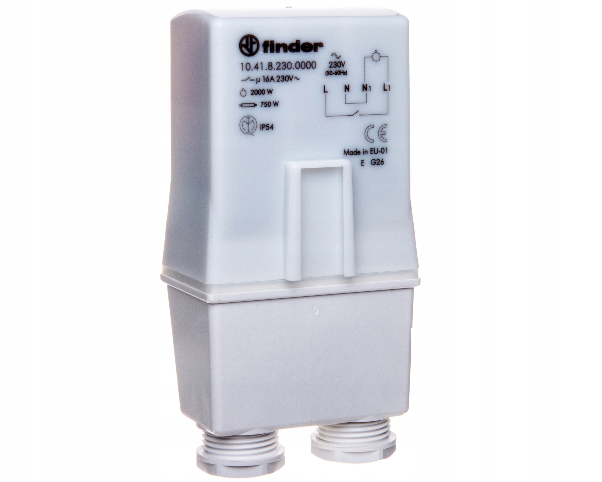 

Wyłącznik zmierzchowy Finder 1Z 16A 230V Ac IP54