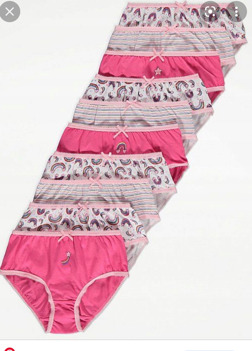 

George_128-134_ bawełniane majtki _10 pack_nowe