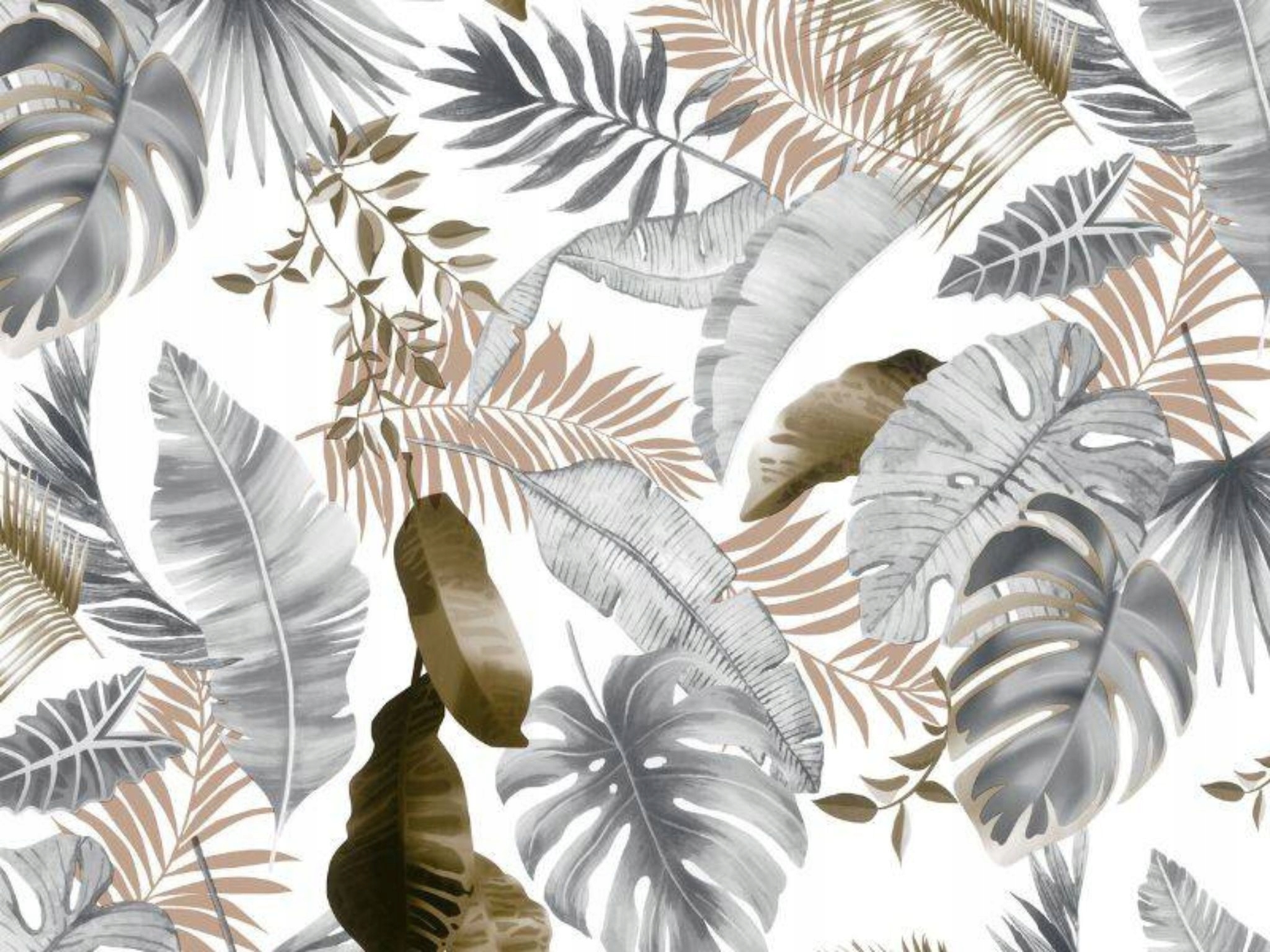 CERATA NA STÓŁ OBRUS OGRODOWY TARASOWY KUCHENNY LIŚCIE KWIATY SZARY 140