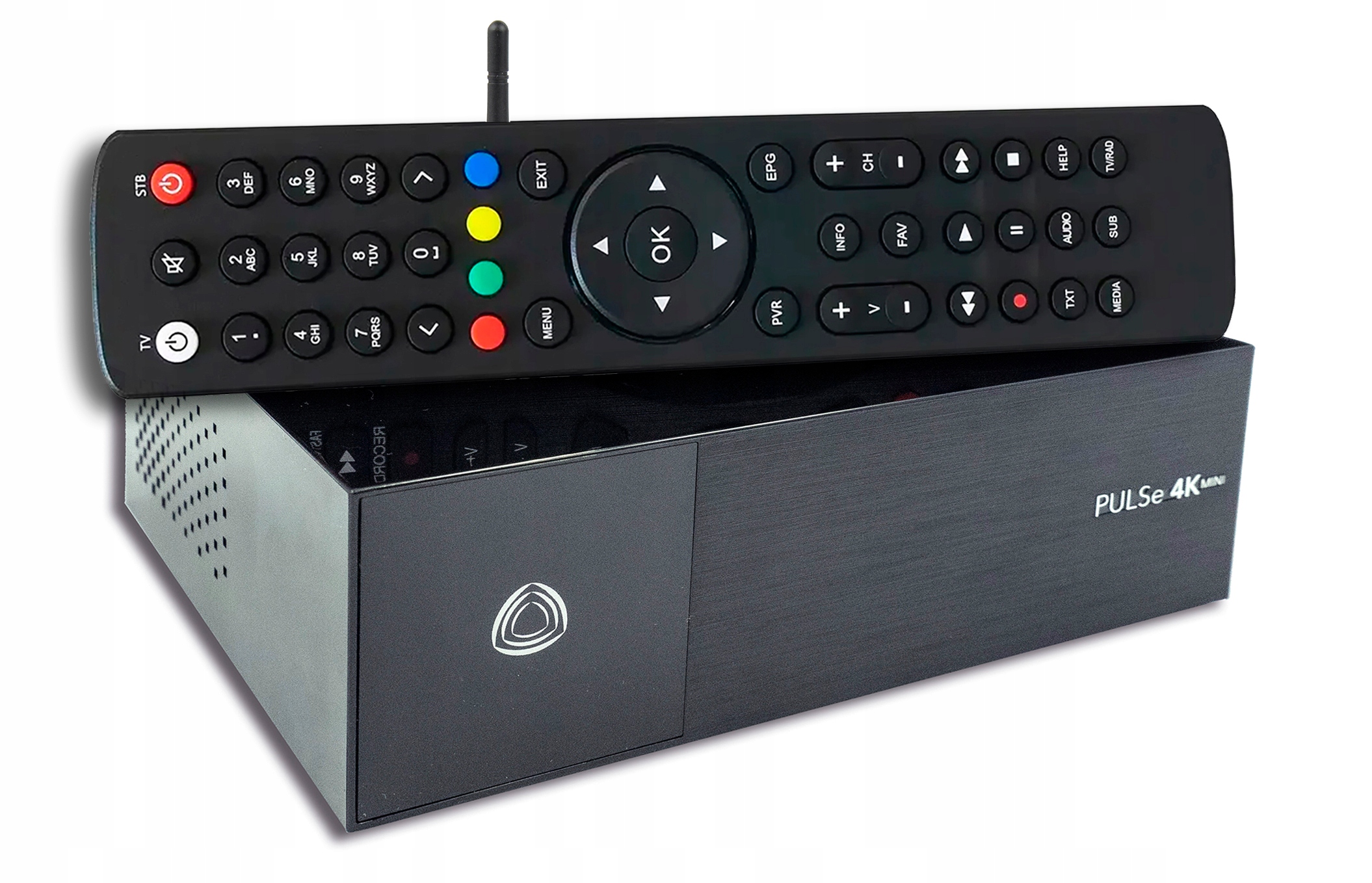 TUNER AB PULSe 4K Mini SE NAJNOWSZA WERSJA 2024 1xDVB-S2X E2 OSCAM CI+ WiFi