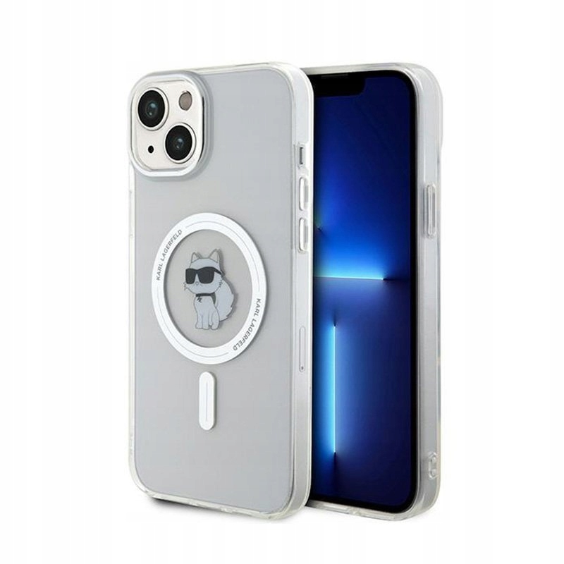 Karl Lagerfeld MagSafe Pouzdro iPhone 15 Plus (průhledný)