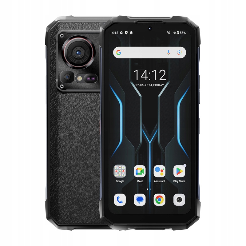 Hotwav Hyper 7 Pro Pancéřový smartphone 16GB 20GB Ram 256GB 10800MAh Černý