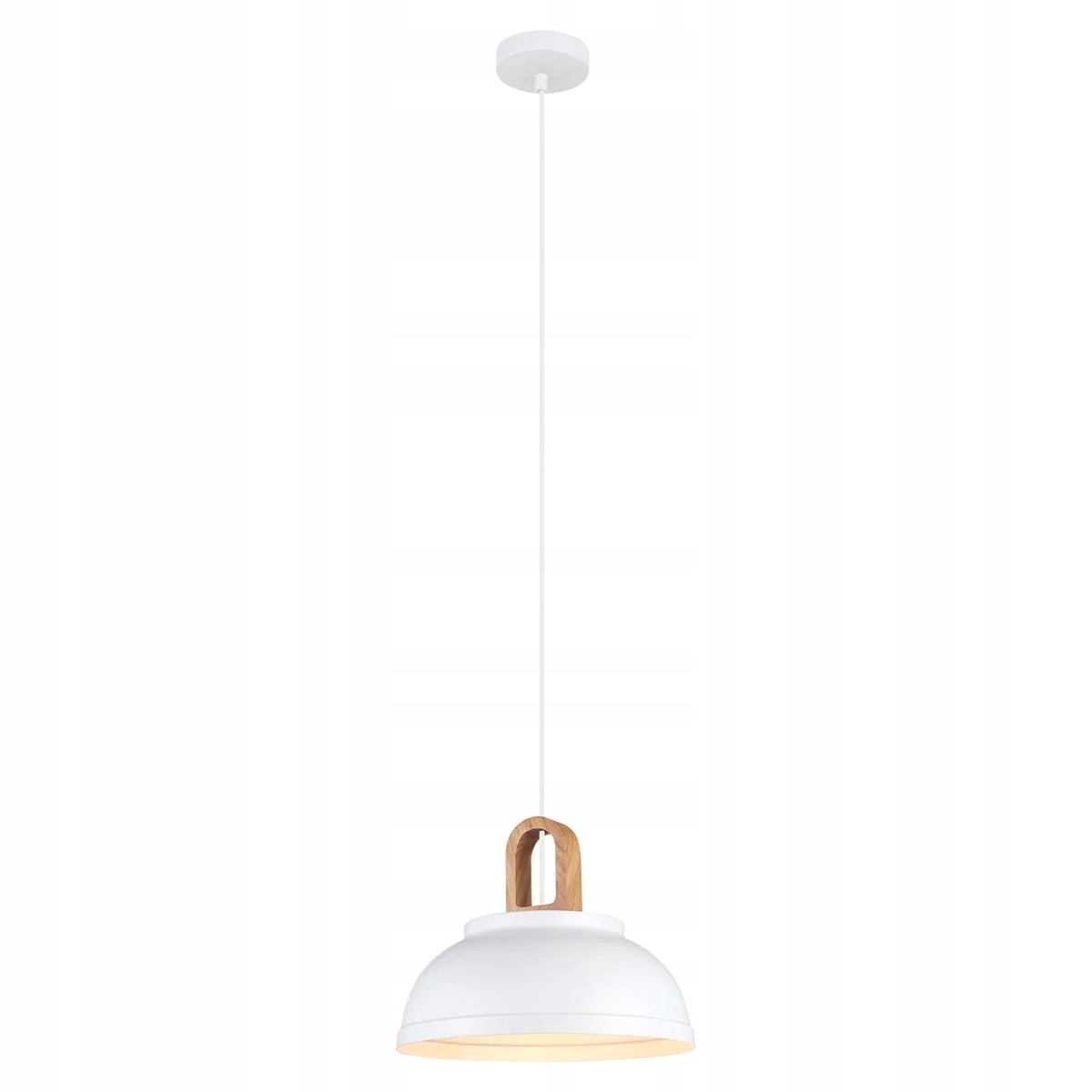 Závesná lampa Italux Danito moderná biela MDM3153/1M W