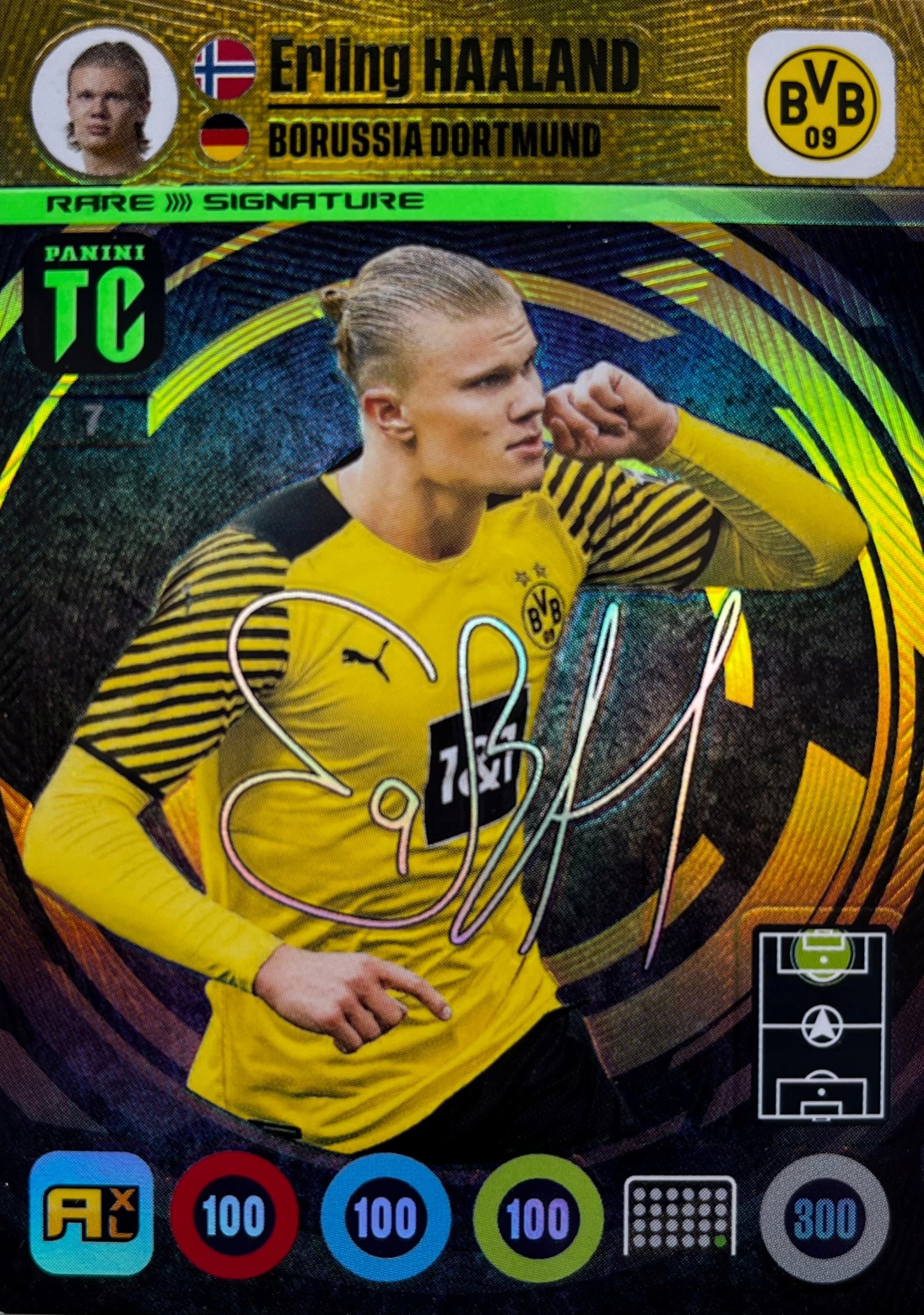 Panini Top Class RARE Signatures 7 Erling Haaland - 14102817015