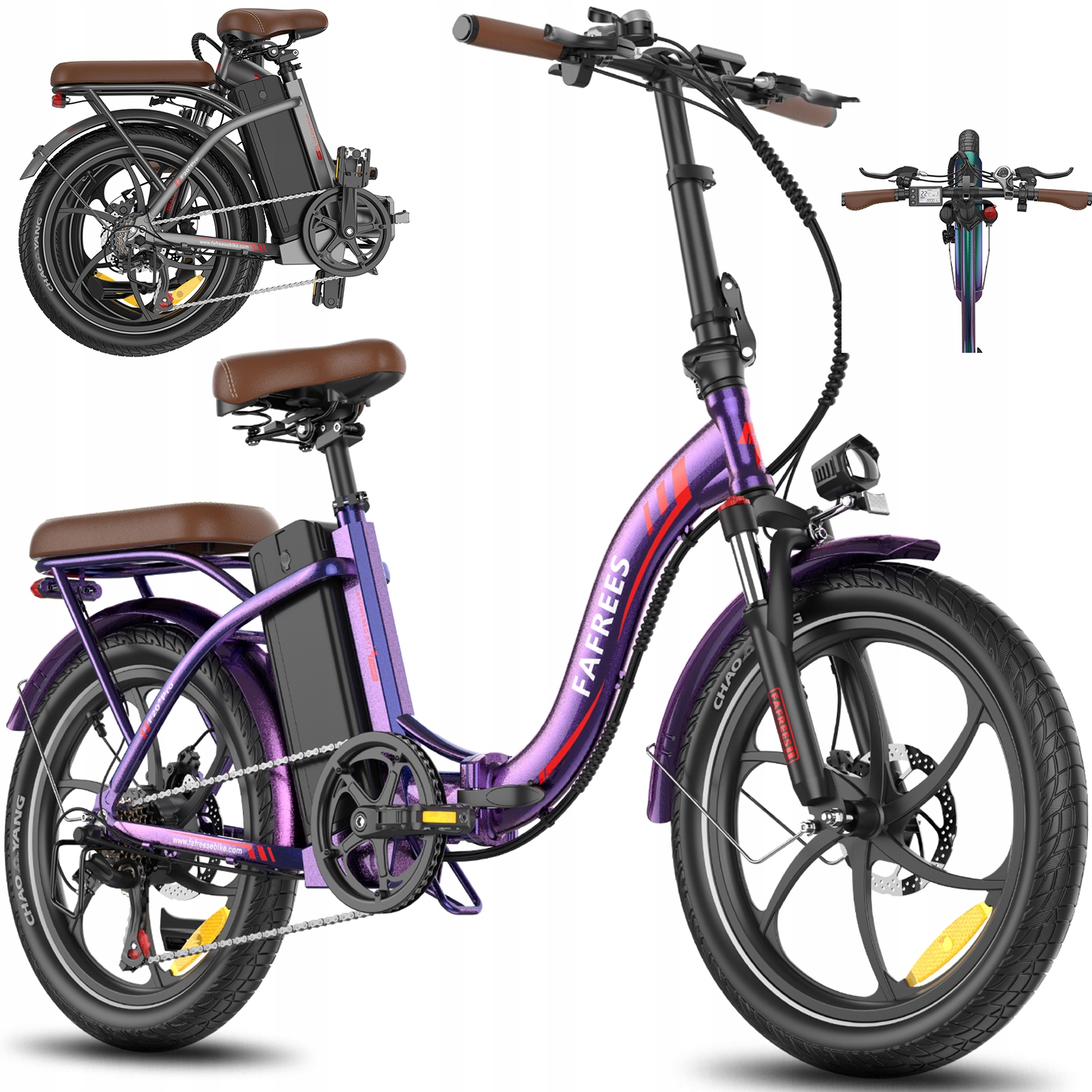 20" Skládací Elektrokolo Fafrees F20+PRO 250W 25Ah 150KM Dámské/Pánské