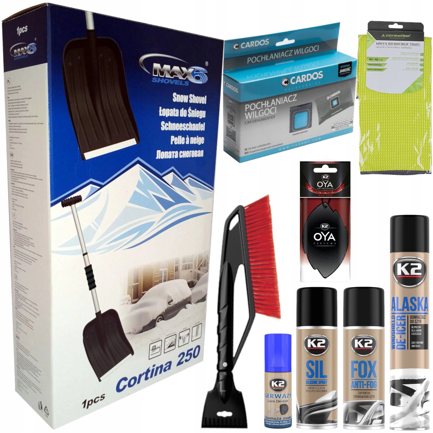Zimní Sada Do Auta Škrabka Lopata
