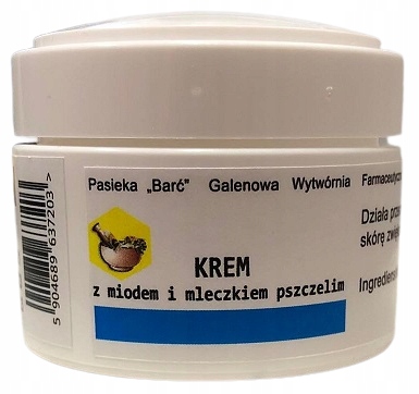 

Krem Z Miodem I Mleczkiem Pszczelim Barć