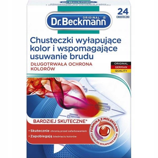 

Dr.BECKMANN Chusteczki Wyłapujące Kolor Z Prania