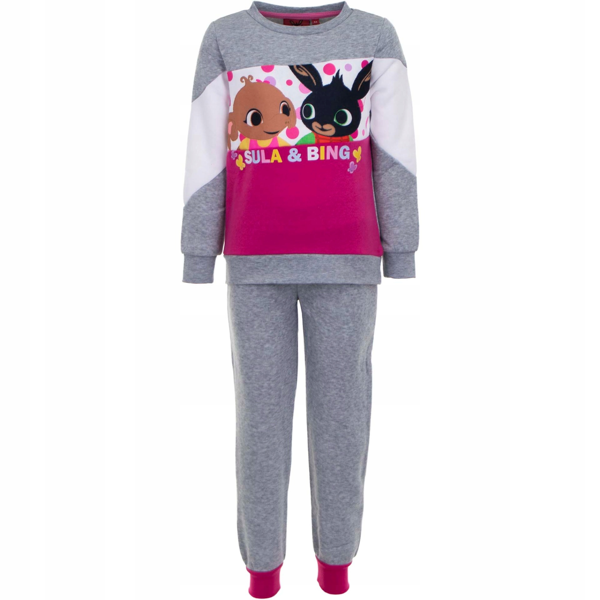 

Dres Królik Bing Sula 110 Bluza + Spodnie Szary 5+