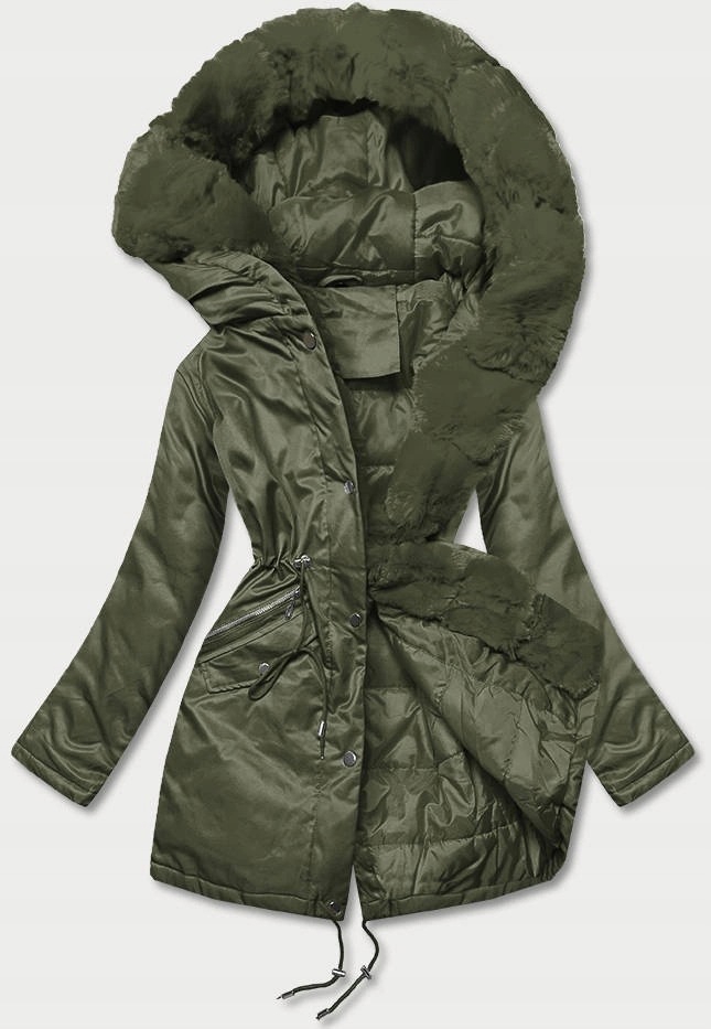 Dámská Zimní Bunda 5M762 Army L (40)