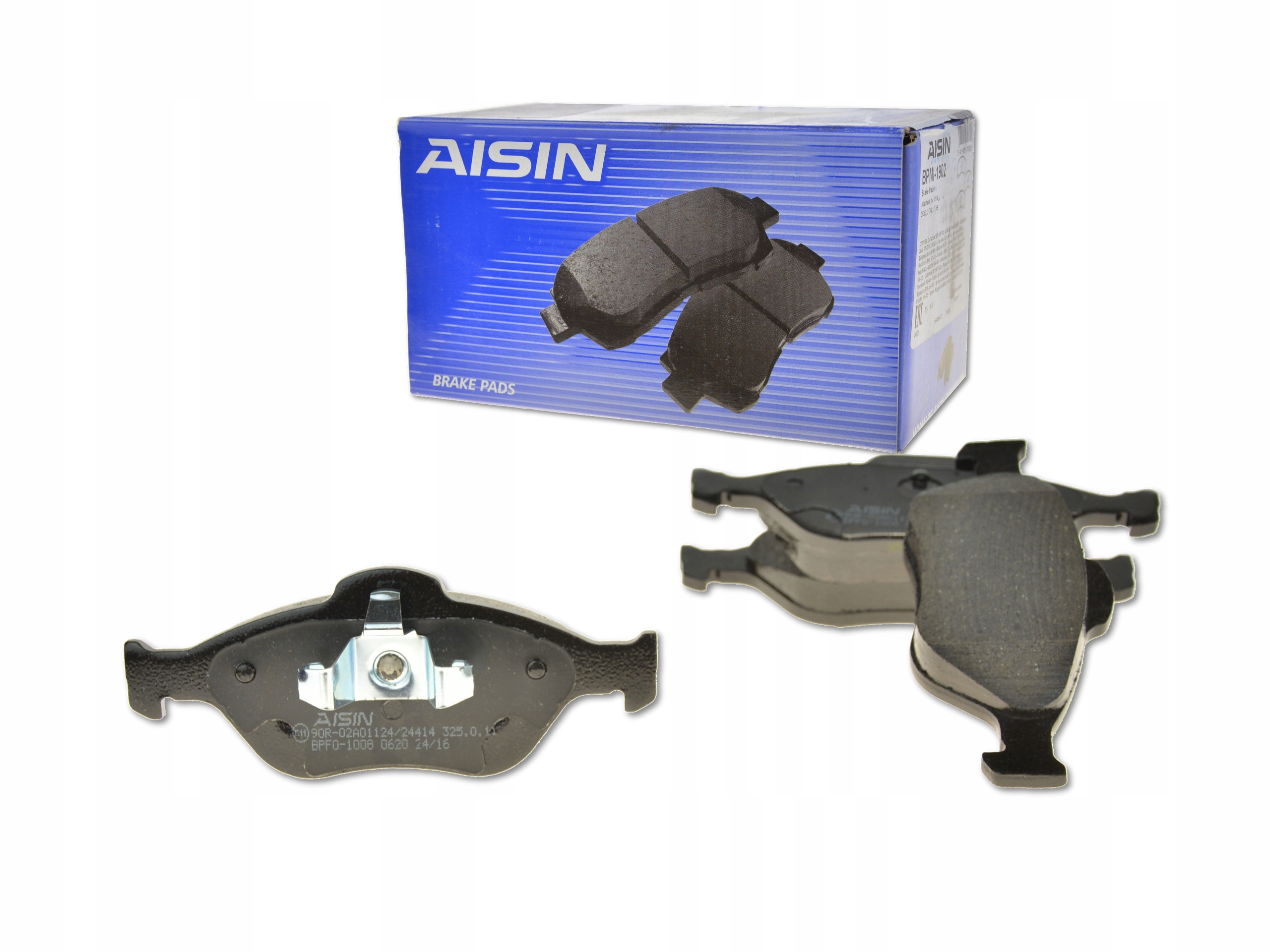 BPFO-1008 - MAZDA2 DY І 02-07 ГАЛЬМІВНІ КОЛОДКИ ПЕРЕДНІ AISIN LCA
