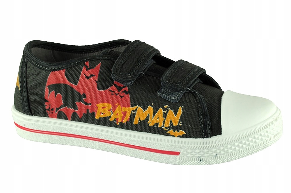 

Trampki Dziecięce Na rzepy Zdrowa Stopa Batman r30
