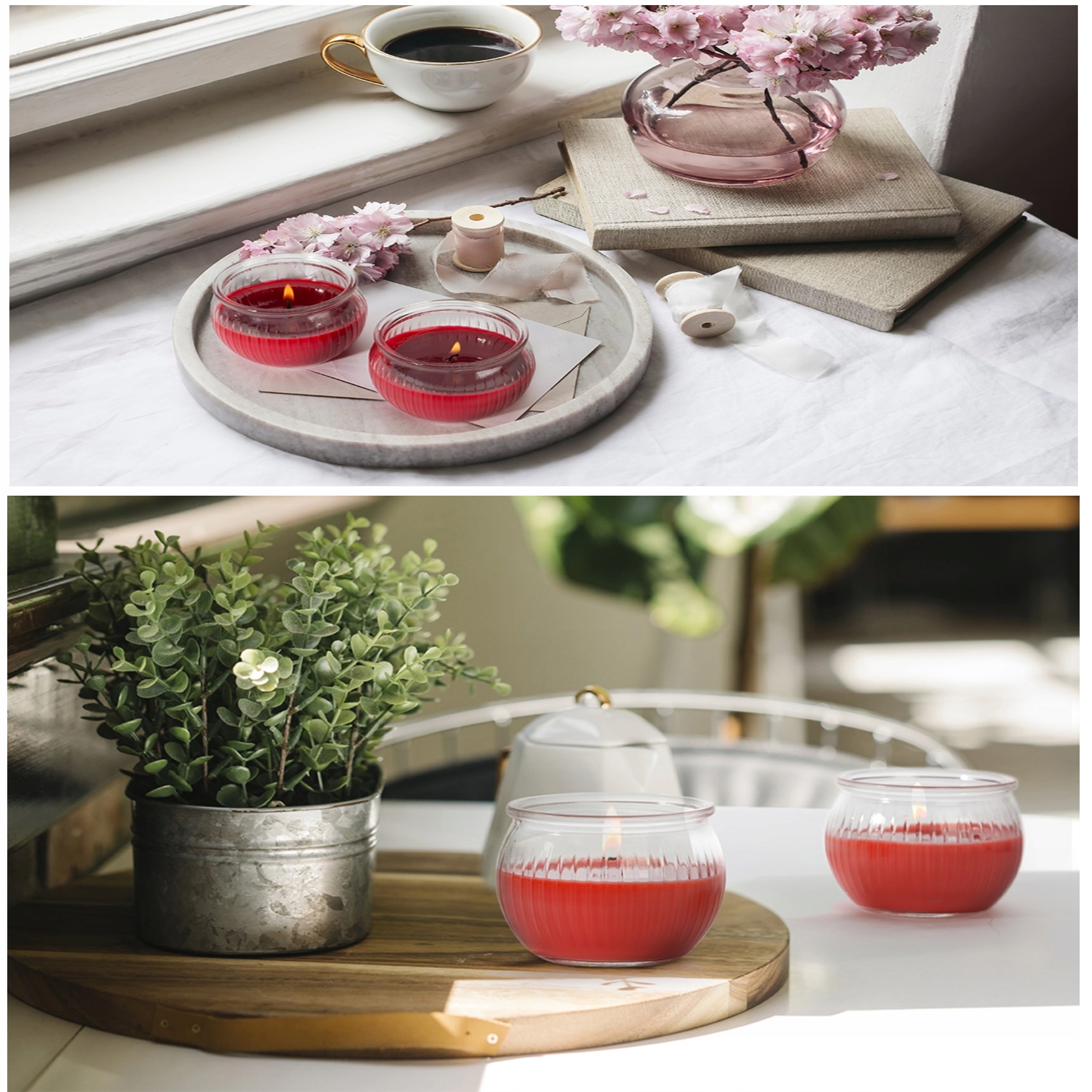 ŚWIECA ŚWIECZKA ZAPACHOWA W SZKLE MALINA PIWONIA ŚWIECE BISPOL NA PREZENT Kod producenta sn69-372