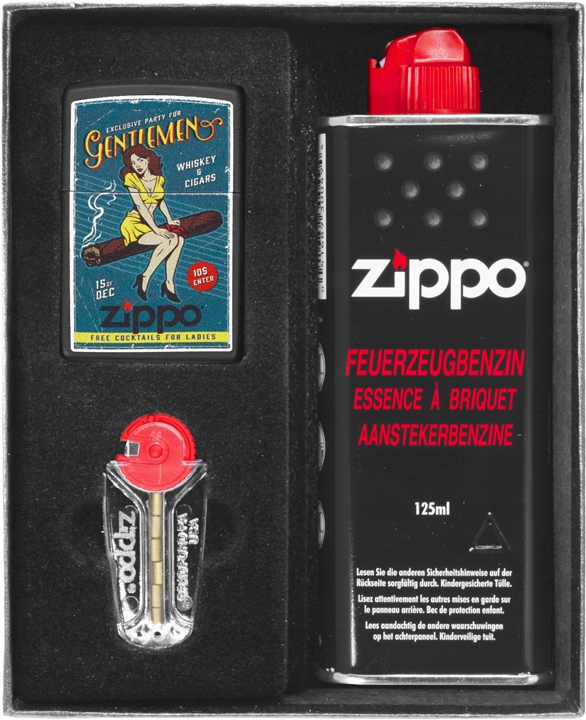 Купить Подарочный набор ZIPPO CIGAR GIRL отзывы, фото и характеристики