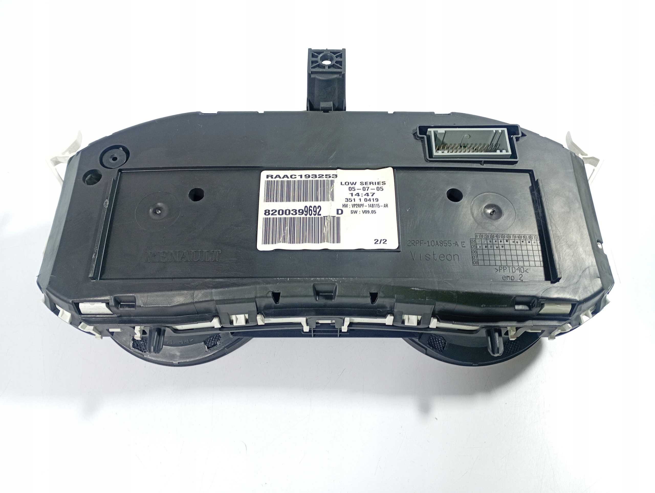 dials dials tachometer OE 8200399692 Renault Megane 2 II 03-12