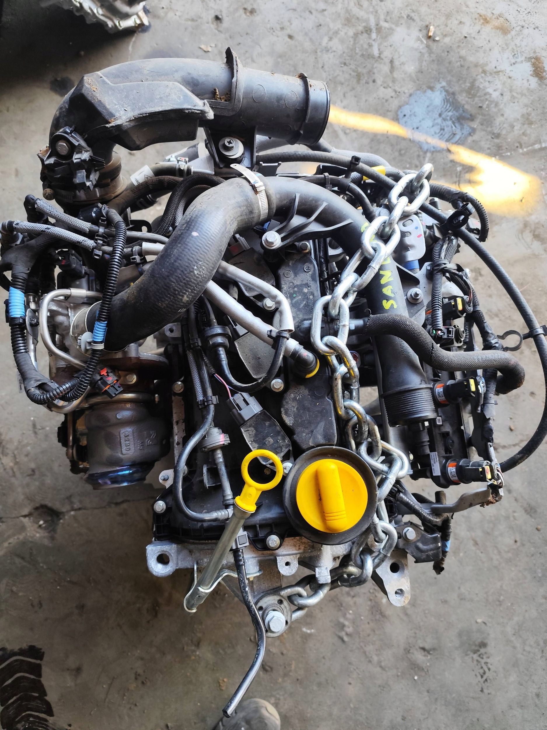 DACIA SANDERO III 1.0 TCE engine complete DEMONTAZ H4DF480