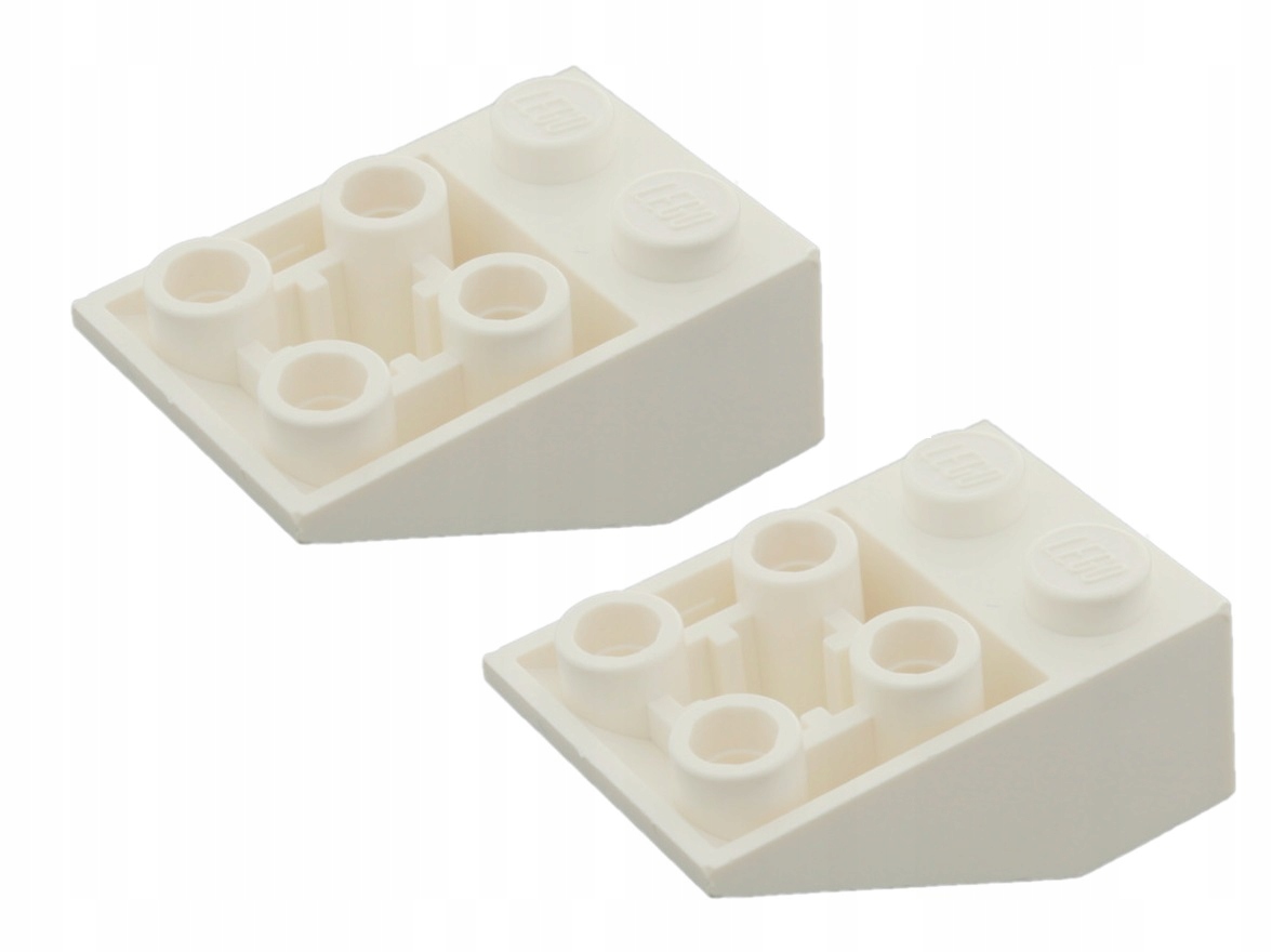 

Lego Skos 2x3 Biały/White (3747/4500469) 2szt