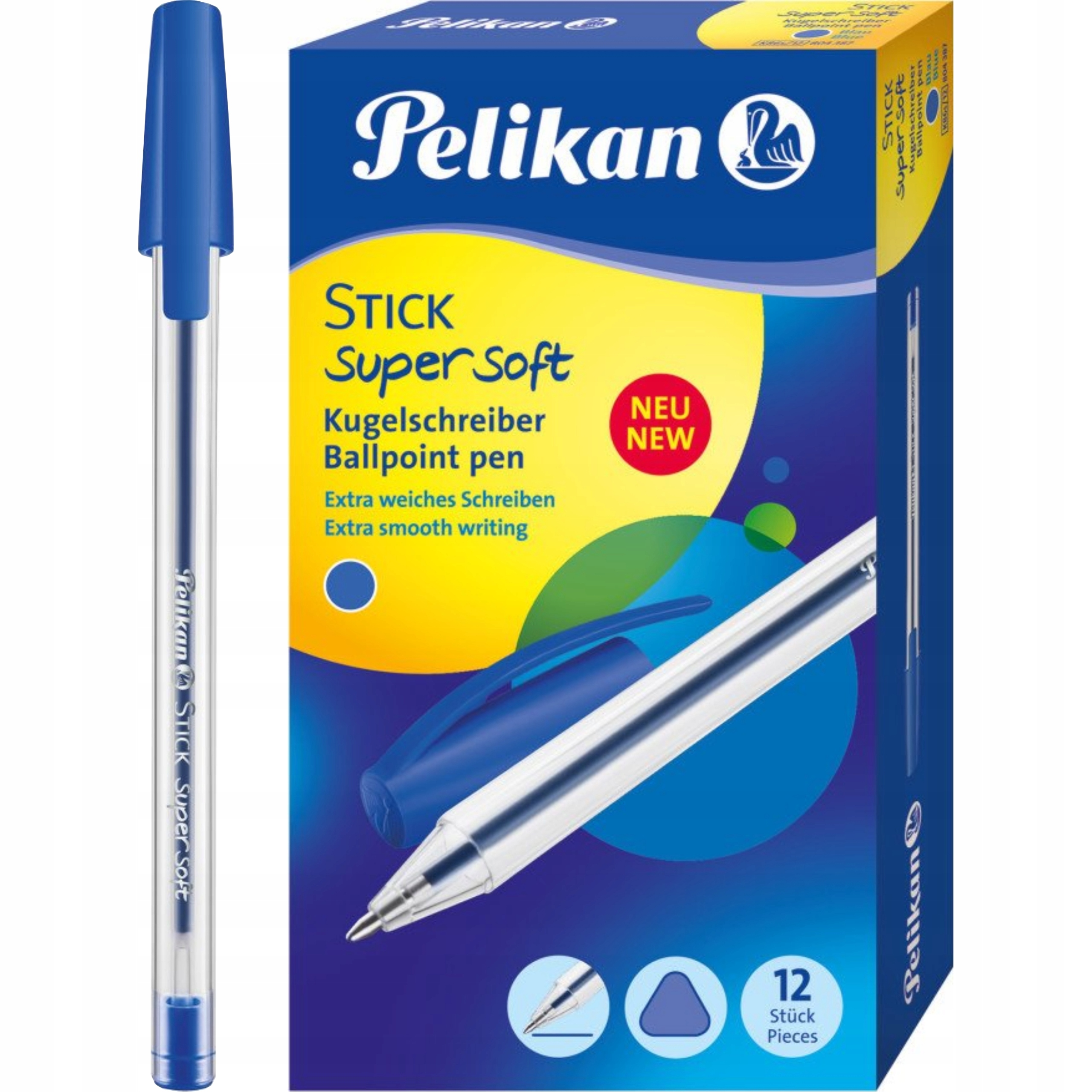 

Długopis Pelikan Stick Soft K86 niebieski 12 szt
