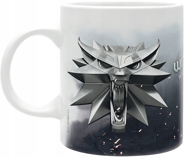 Kubek ceramiczny Wiedźmin The Witcher Geralt 320 ml - Prezent Oryginal Box Marka AbyStyle