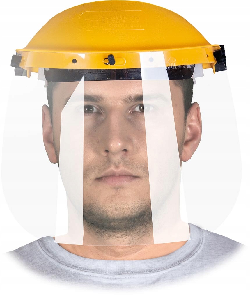 OSŁONA TWARZY SZYBKA NAGŁOWIE PRZYŁBICA REGULOWANA