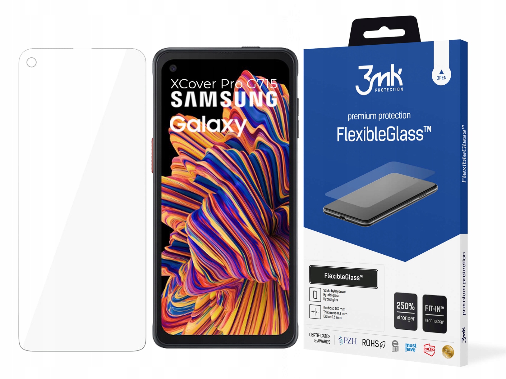 

3mk Szkło FlexibleGlass do Samsung Xcover Pro G715