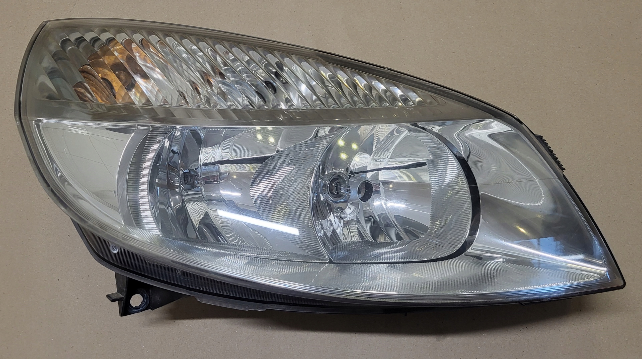 light REFLEKTOR right front complete mini motor RENAULT SCENIC II OE EUROPA