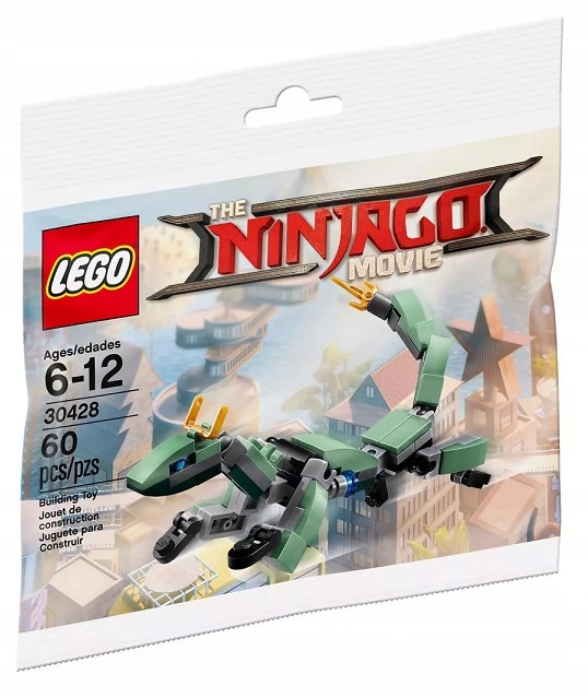 Lego Ninjago Green Ninja Mech Dragon 30428 Polybag