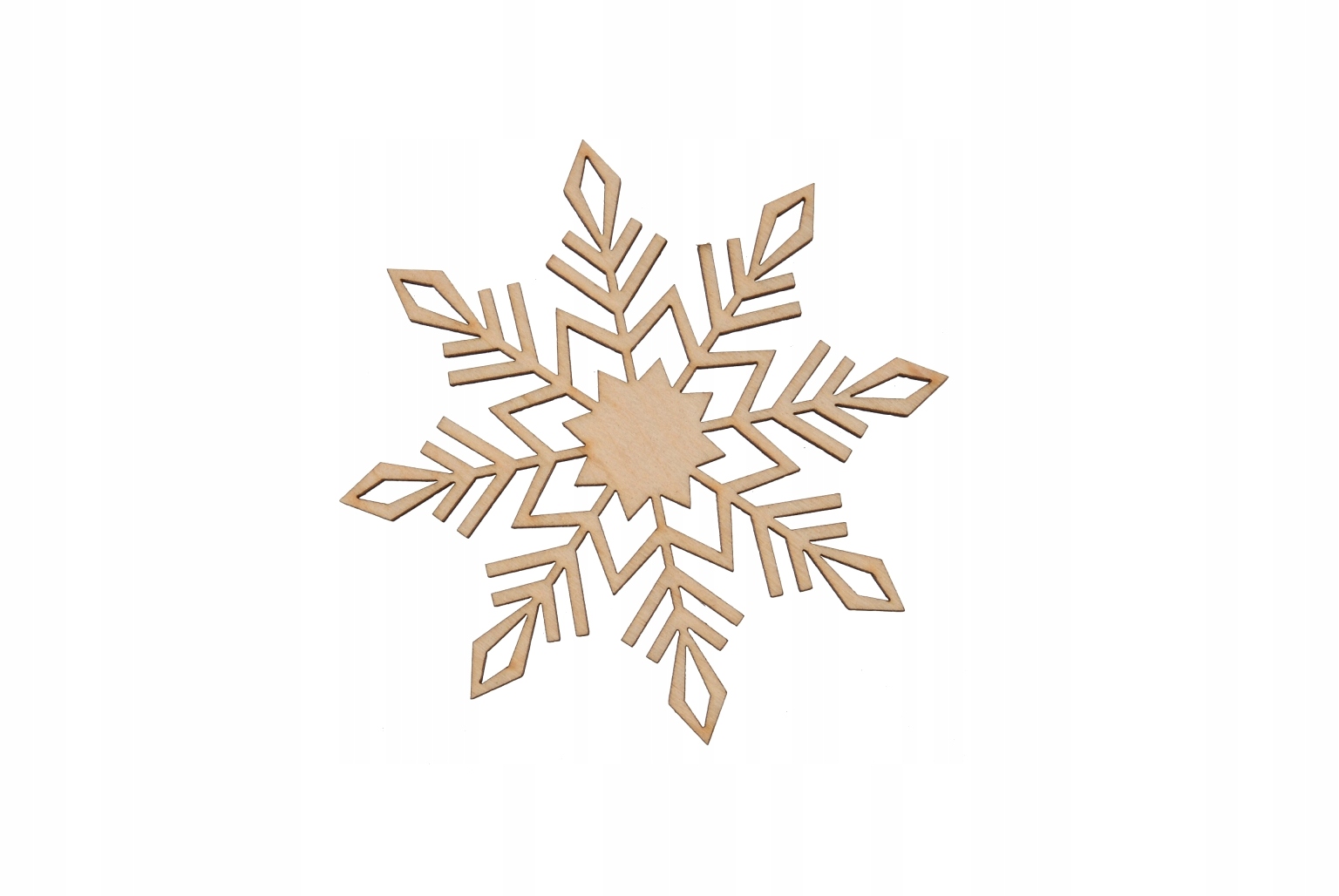 

Bombka na choinkę Śnieżynka zawieszka Decoupage