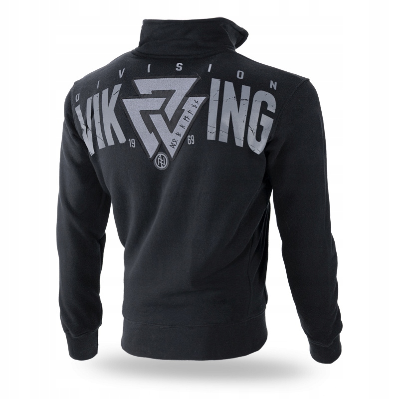 Rozepínací mikina Dobermans Aggressive "Valknut BCZ251" vel. L černá