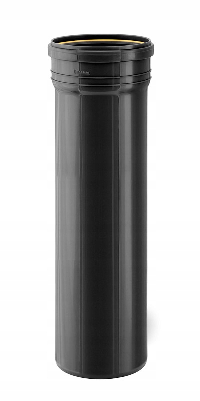 Króciec Ø160 x 500 UV - grafit