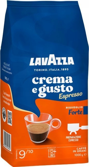 Kawa ziarnista Lavazza Crema e Gusto Forte 1 kg
