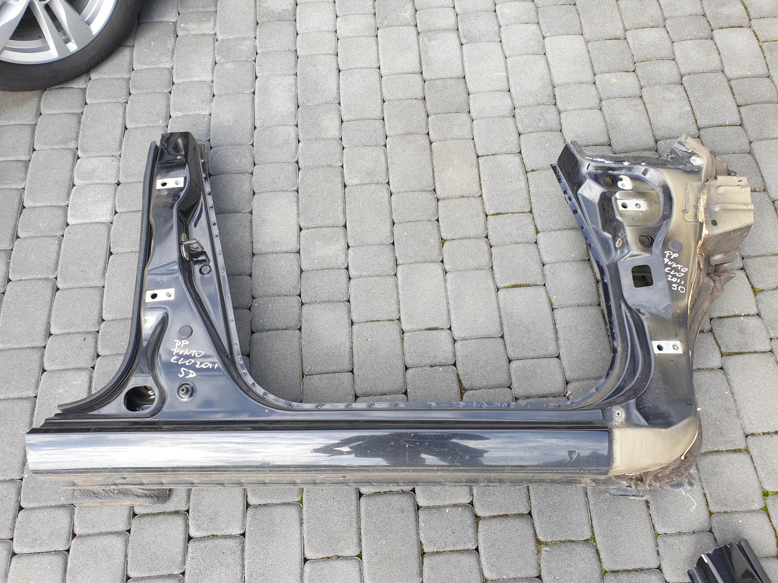 pillar threshold right quarter FIAT PUNTO EVO 2009- 5 door