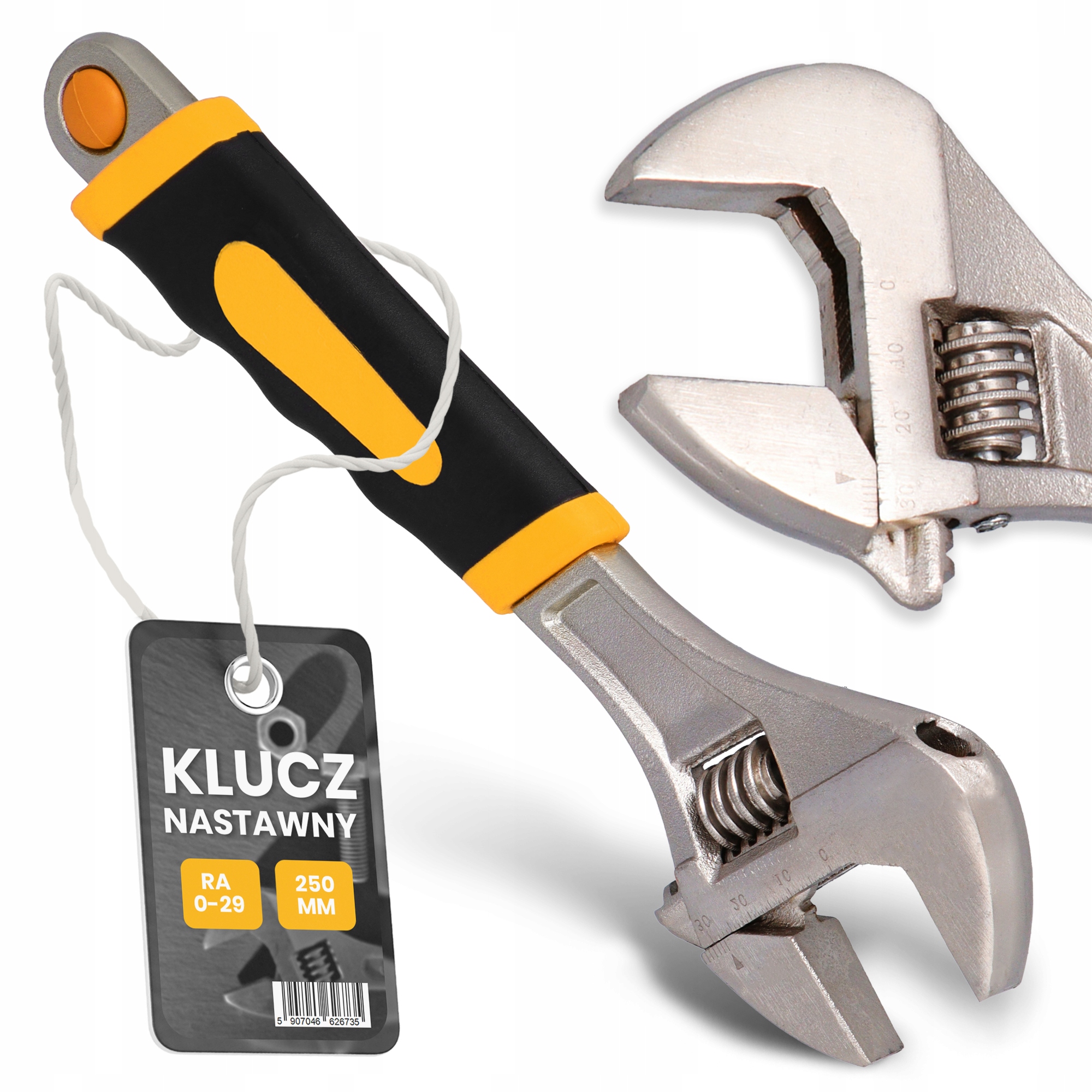 Klucz Nastawny 0-20 mm Regulowany Szwed Szwedzki Hydrauliczny Francuski Si