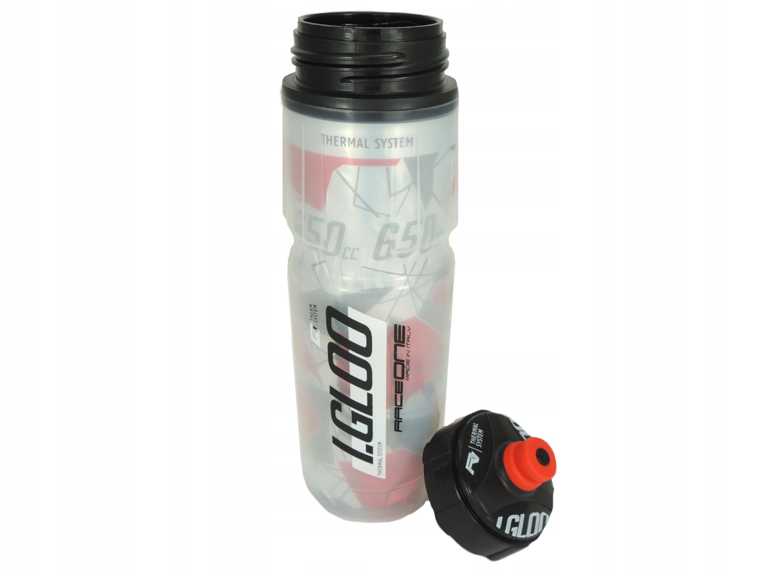 Bidon Termiczny rowerowy Termos Race One 650 ml Pojemność 650 ml