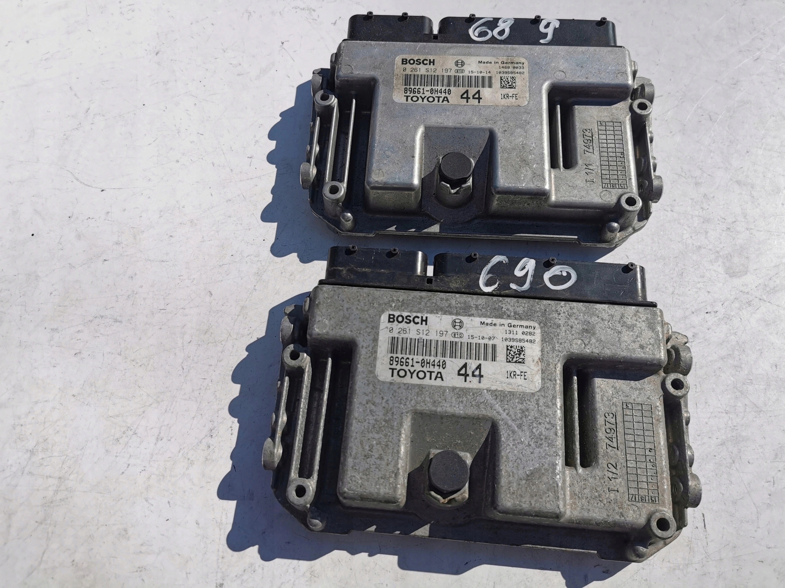 TOYOTA AYGO 1.0B 89661-0H440 0261S12197 Computer E