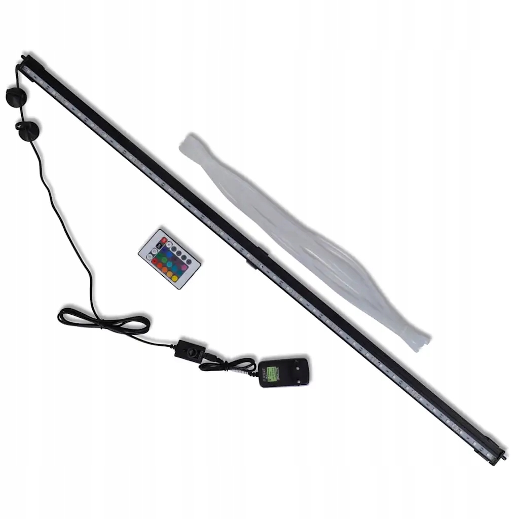Levně Led akvarijní lampa s bublinkami Rgb 94 cm
