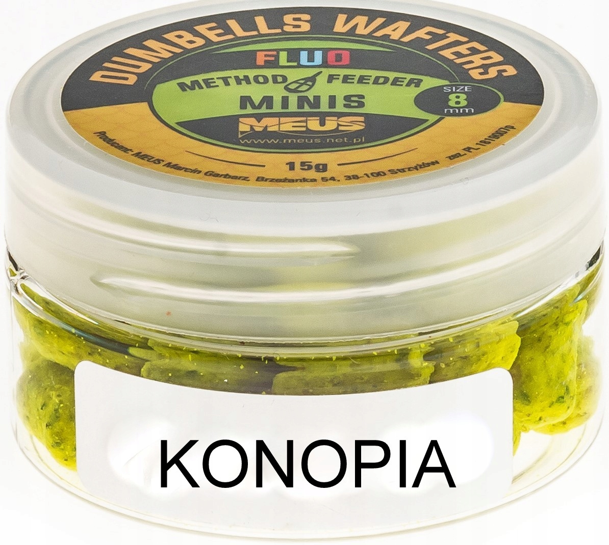 Meus Minis Dumbells Pop Up Fluo 8mm Konopia