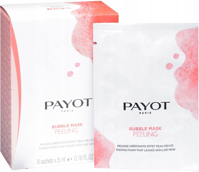 Payot Bubble Mask hloubkově čisticí peelingová maska 8x5 ml