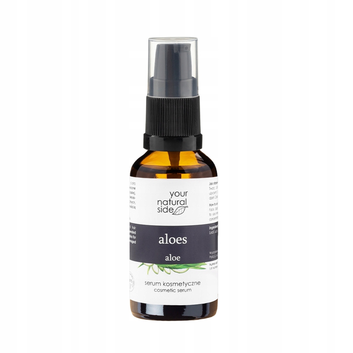 

Your Natural Side, Aloes 100% naturalne serum, pip