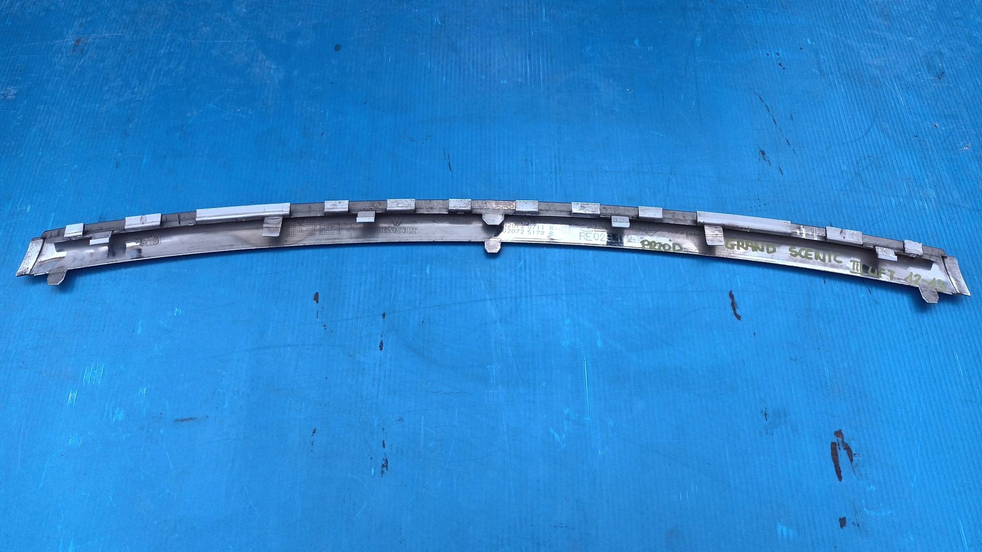 CHROMY Paraurti RENAULT GRAND SCENIC LIFT 12-13