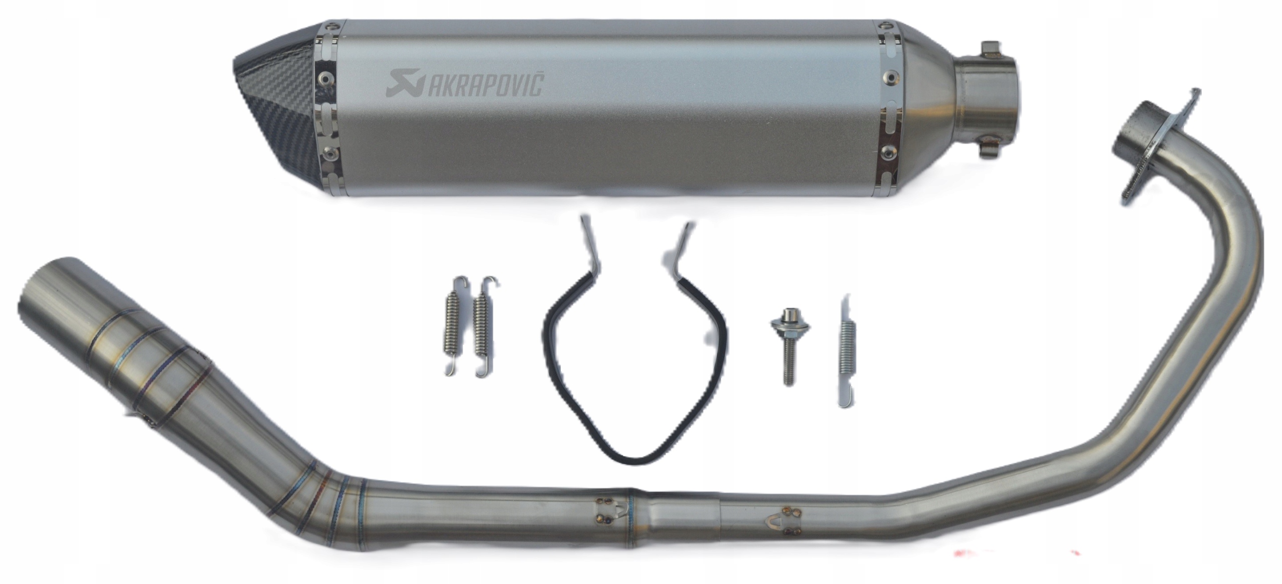 Honda Cbr 125 04-16r športový tlmič výfuku kolektor tuning Akrapovic