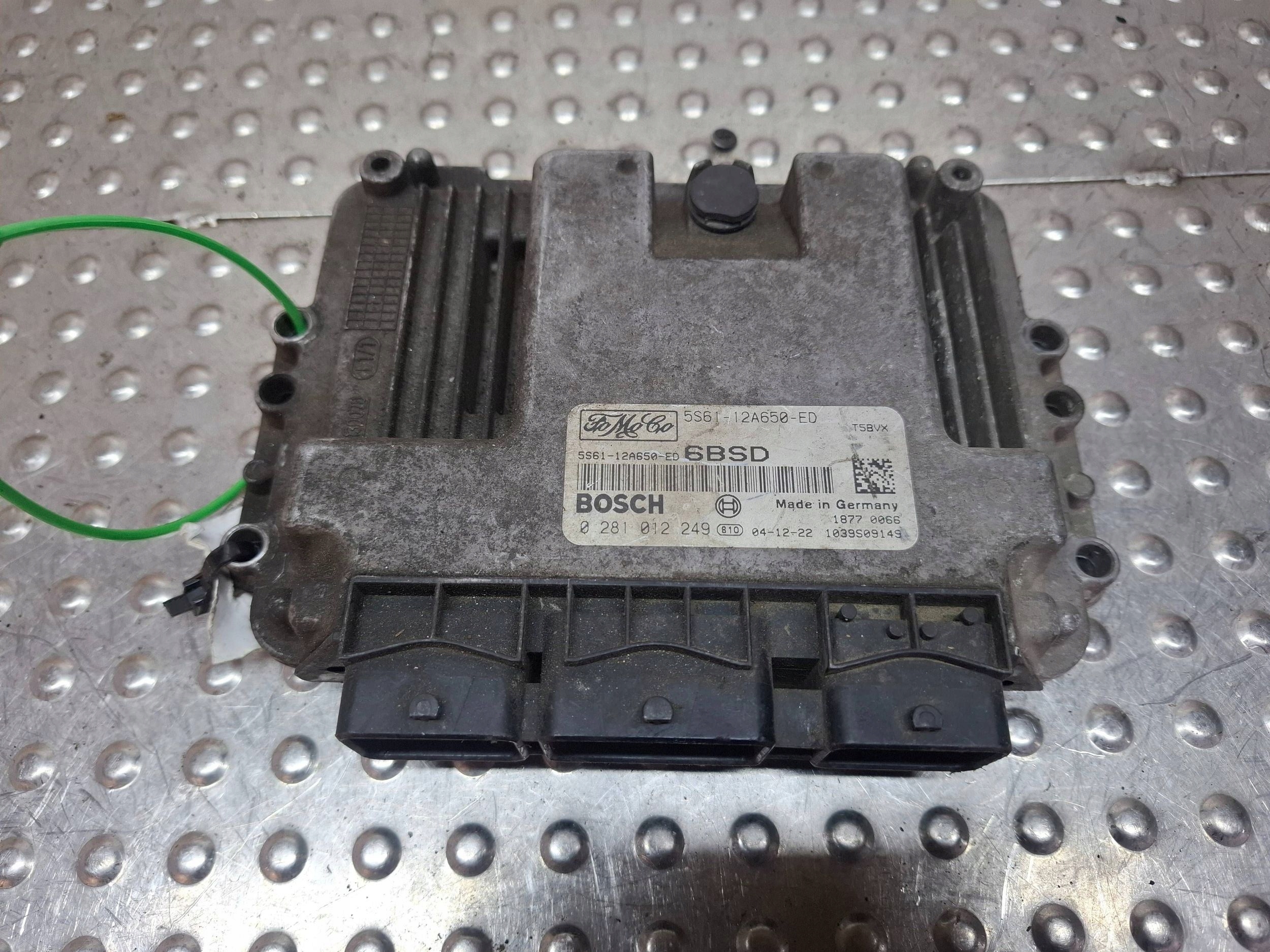computer control unit of the engine 5S61-12A650-ED FORD FIESTA MK6 1.6 TDCI