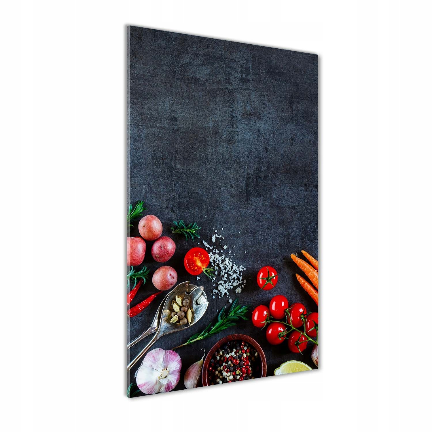 

Foto obraz akrylowy Warzywa i przyprawy 50x100cm